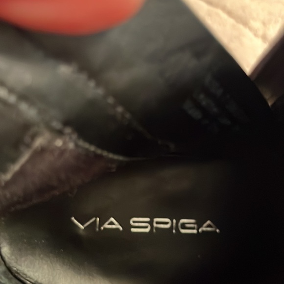 Via Spiga black leather booties - Picture 6 of 6